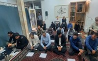 برگزاری مراسم زیارت اربعین در مرکز بهداشت شهرستان ارومیه